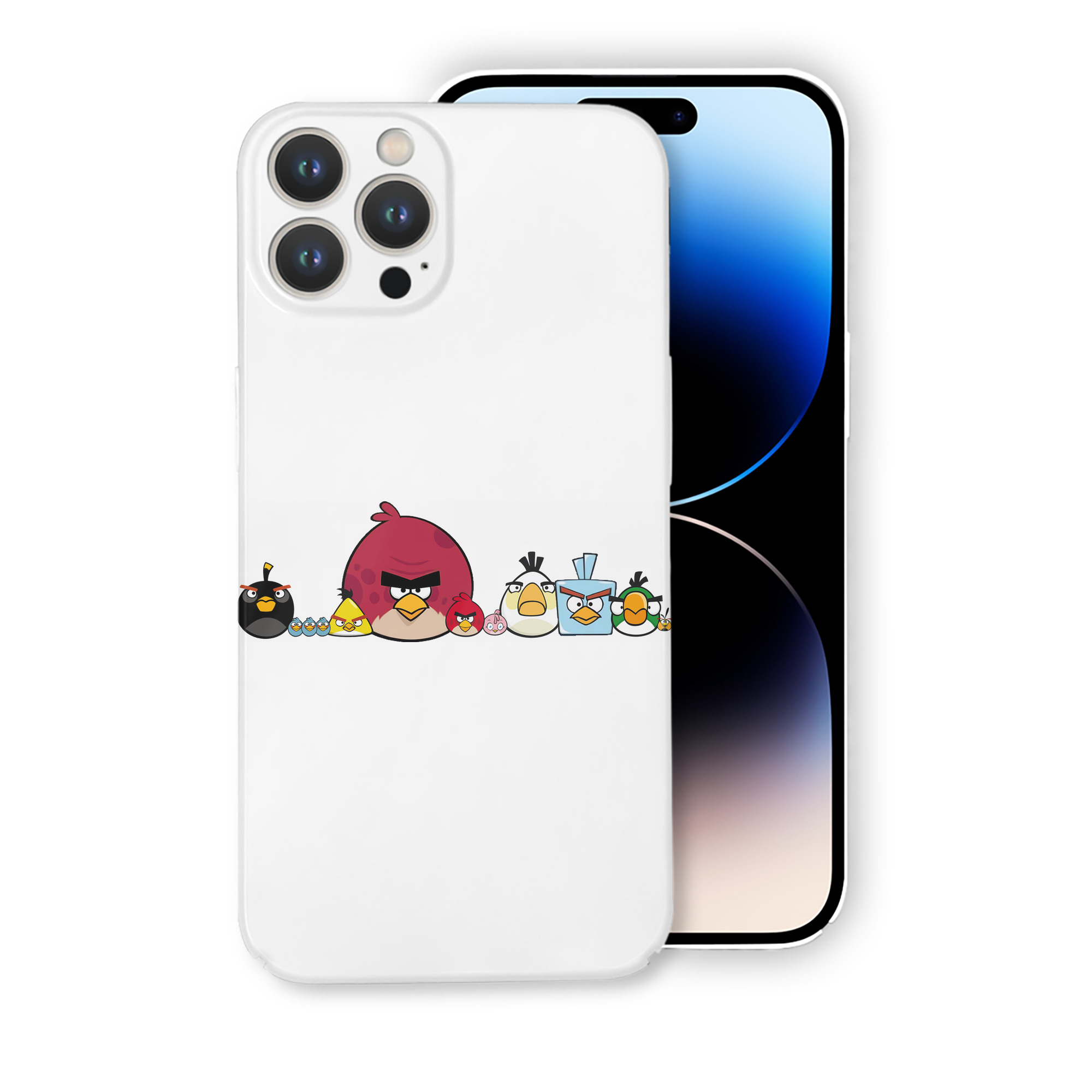 （画像用） Angry Birds アングリーバード 【iPhone 14シリーズ対応】ハードケース
